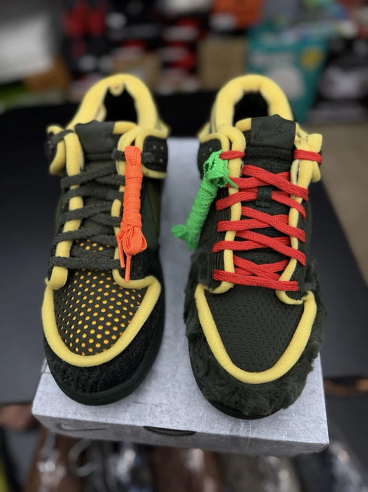 Nike CPFM Cactus Plant Dunk Low Swamp Sponge Sequoia Black