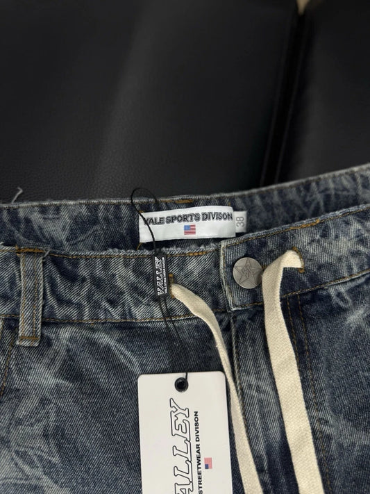 Vale Forever Blue Wire Jean Shorts