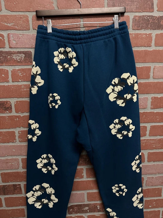 Denim Tears x CPFM Cactus Tears Wreath Sweatpants Blue