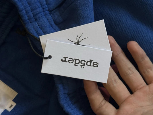 Sp5der Worldwide Blue Pink Sweats