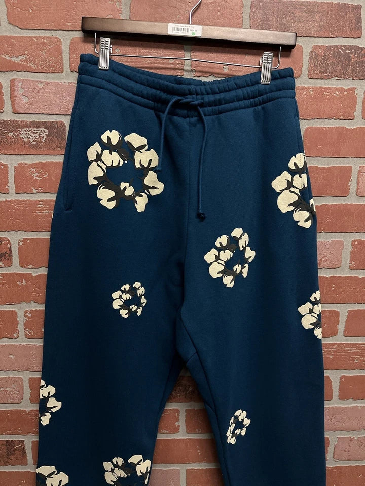 Denim Tears x CPFM Cactus Tears Wreath Sweatpants Blue