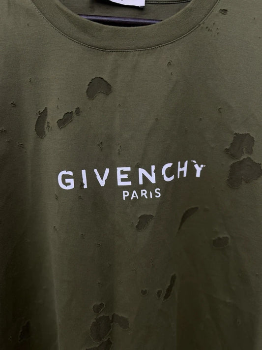 Givenchy Paris Destroyed T-shirt