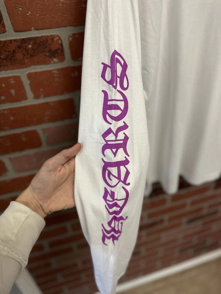 Chrome Hearts Long Sleeve White Purple