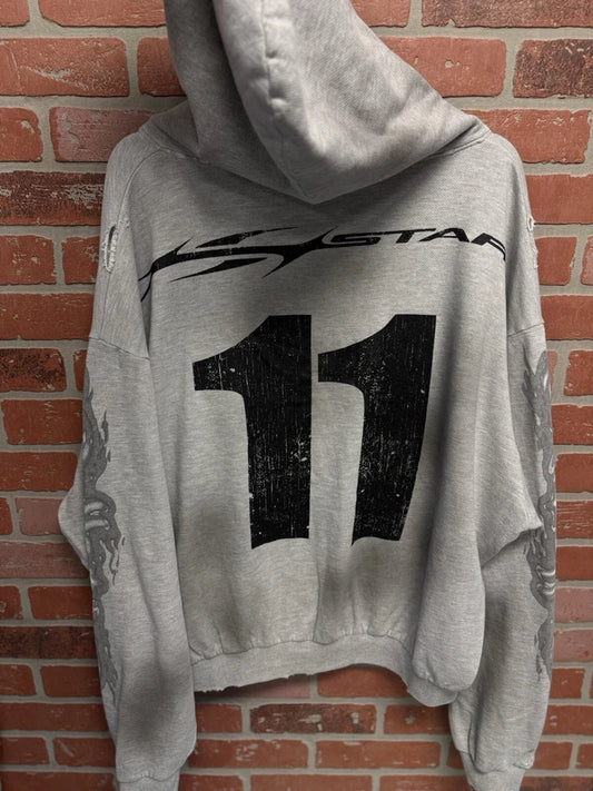 Hellstar Yoga Grey Hoodie