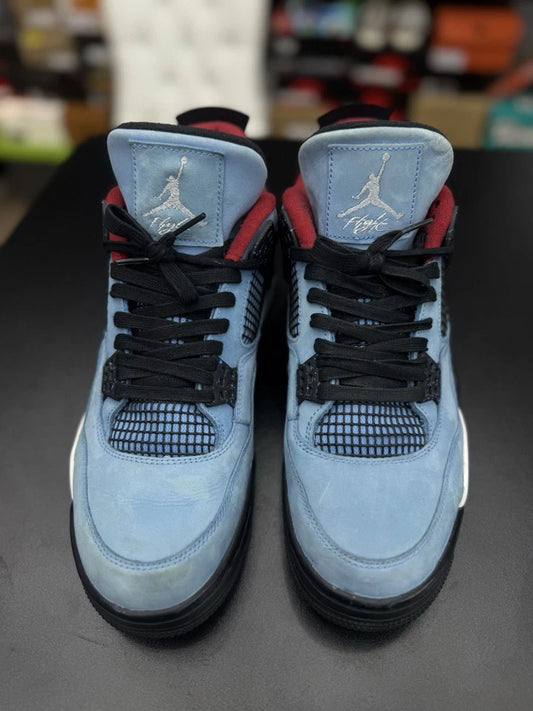 Air Jordan 4 Retro Travis Scott Cactus Jack Blue