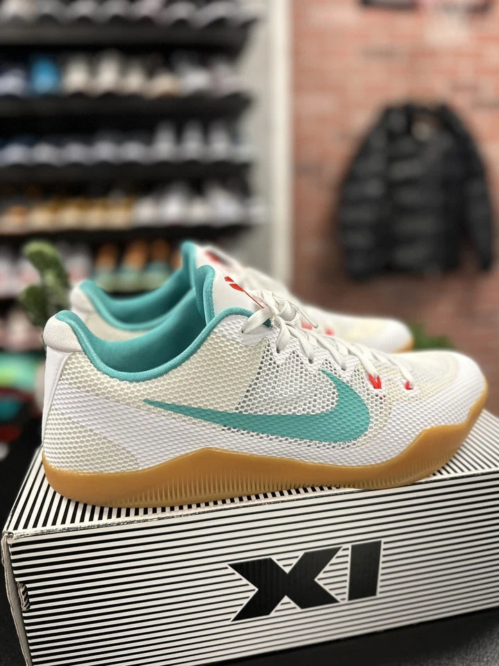 Nike Kobe 11 EM Low White Teal