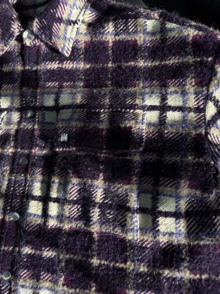 Amiri Fur Wool Puffy