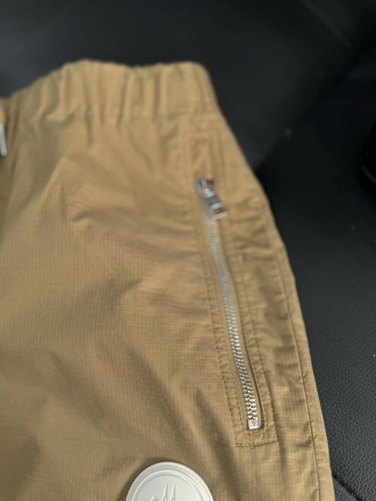 Moncler Tan Baggy Men Track Pants