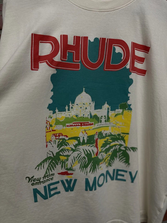 Rhude T Shirt Men Rhude “New Money” T Shirt