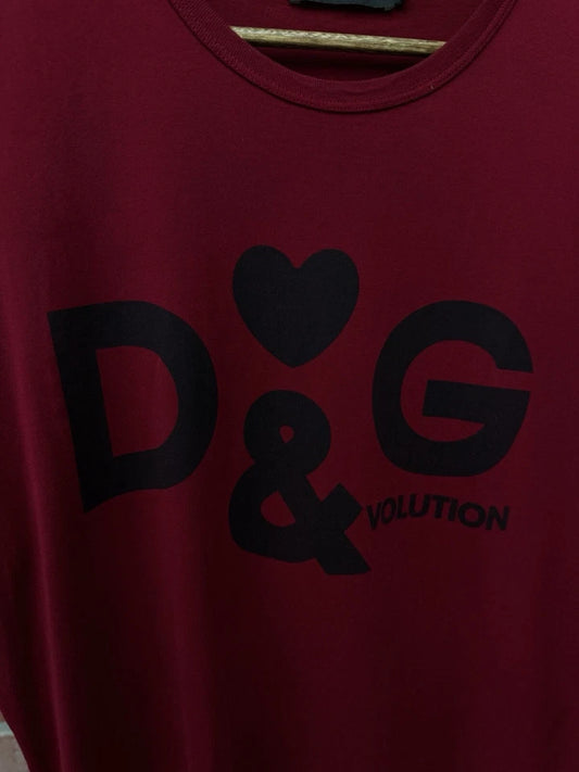 DOLCE & GABBANA Men's T-Shirt Red
