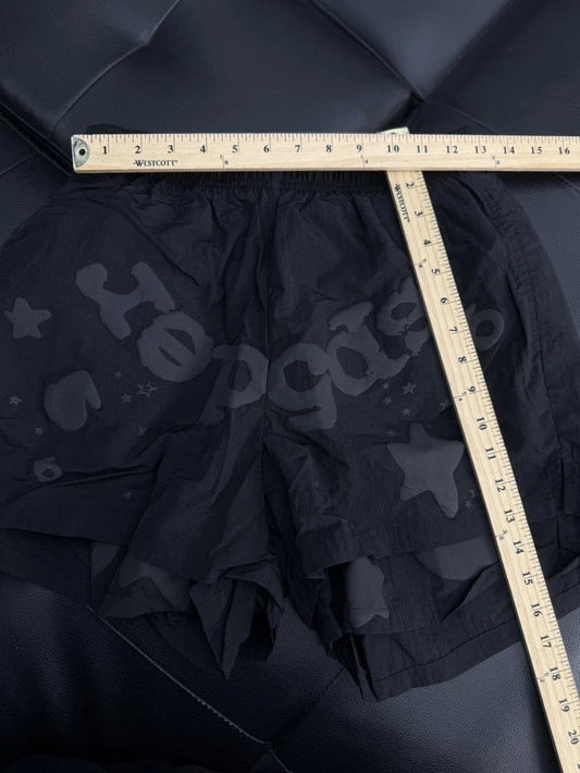 Sp5der Double Layer Star Shorts