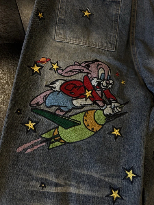 Vale Forever Baggy Blue Jeans