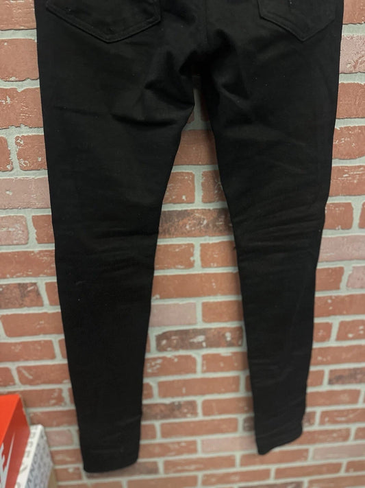 Amiri MX1 Jeans Black Blue Patch