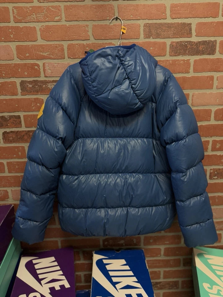 Moncler Suginami Giubbotti Blue Green