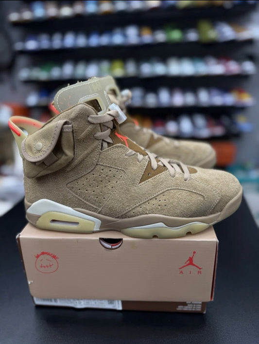 Air Jordan 6 Retro "BRITISH KHAKI"