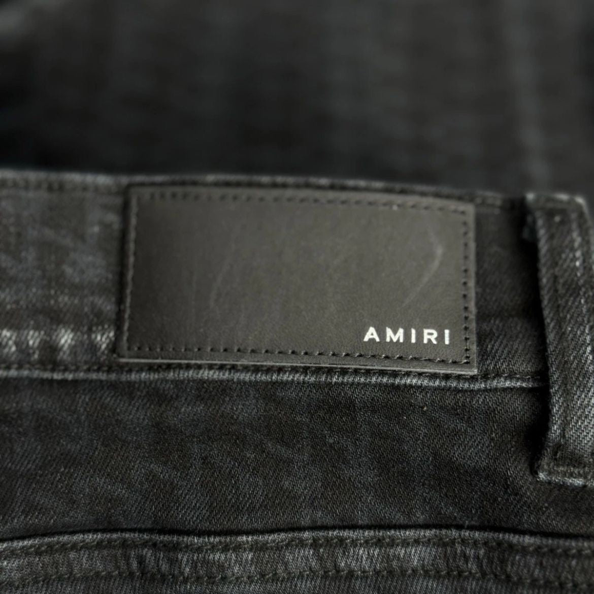 Amiri X Playboy Jeans Black Bunny Logo