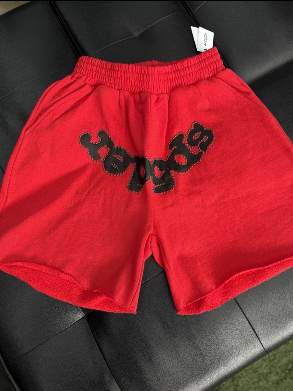 Sp5der Worldwide Red Black Sweatsuit