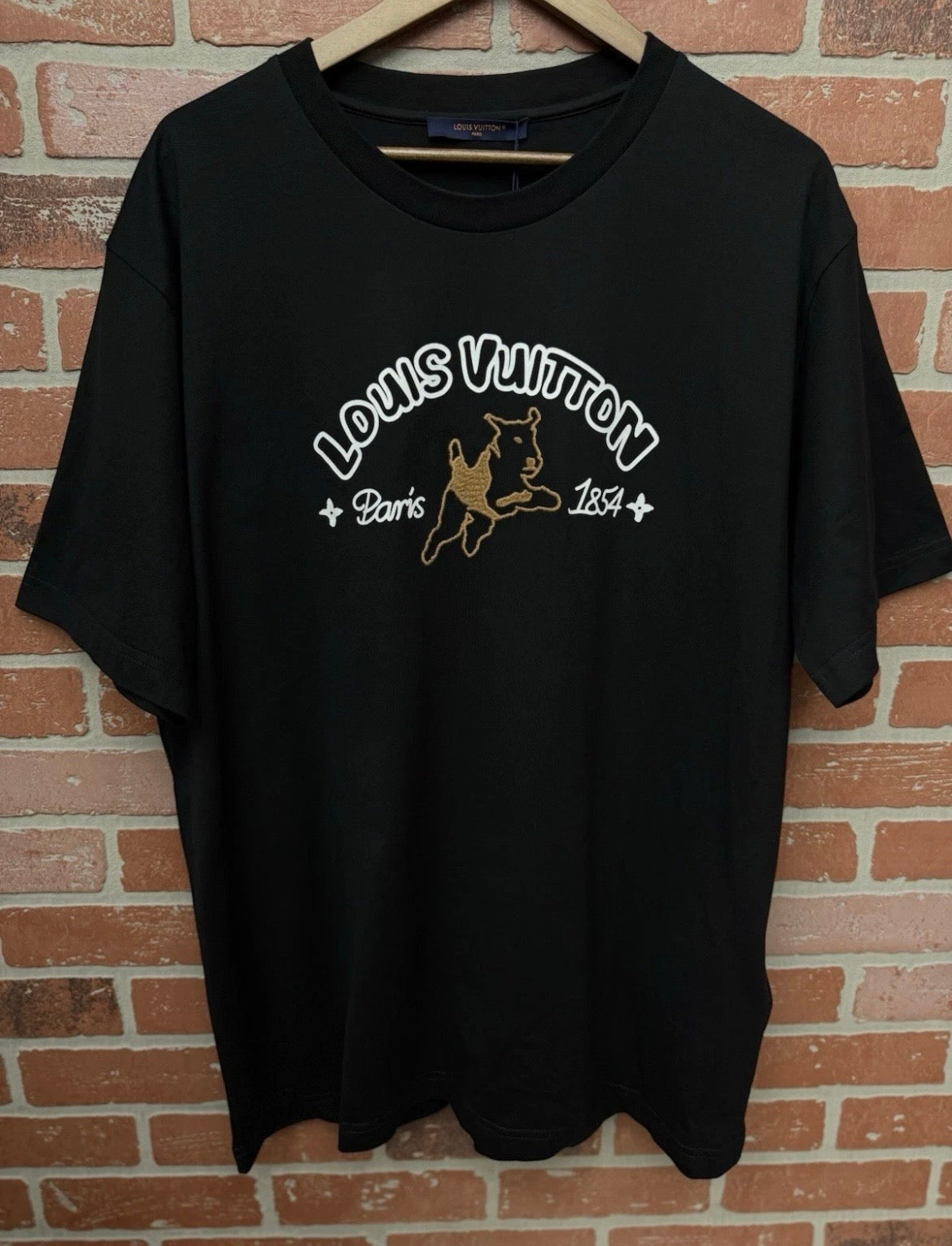 Louis Vuitton T-Shirt LV Tee Cotton Black
