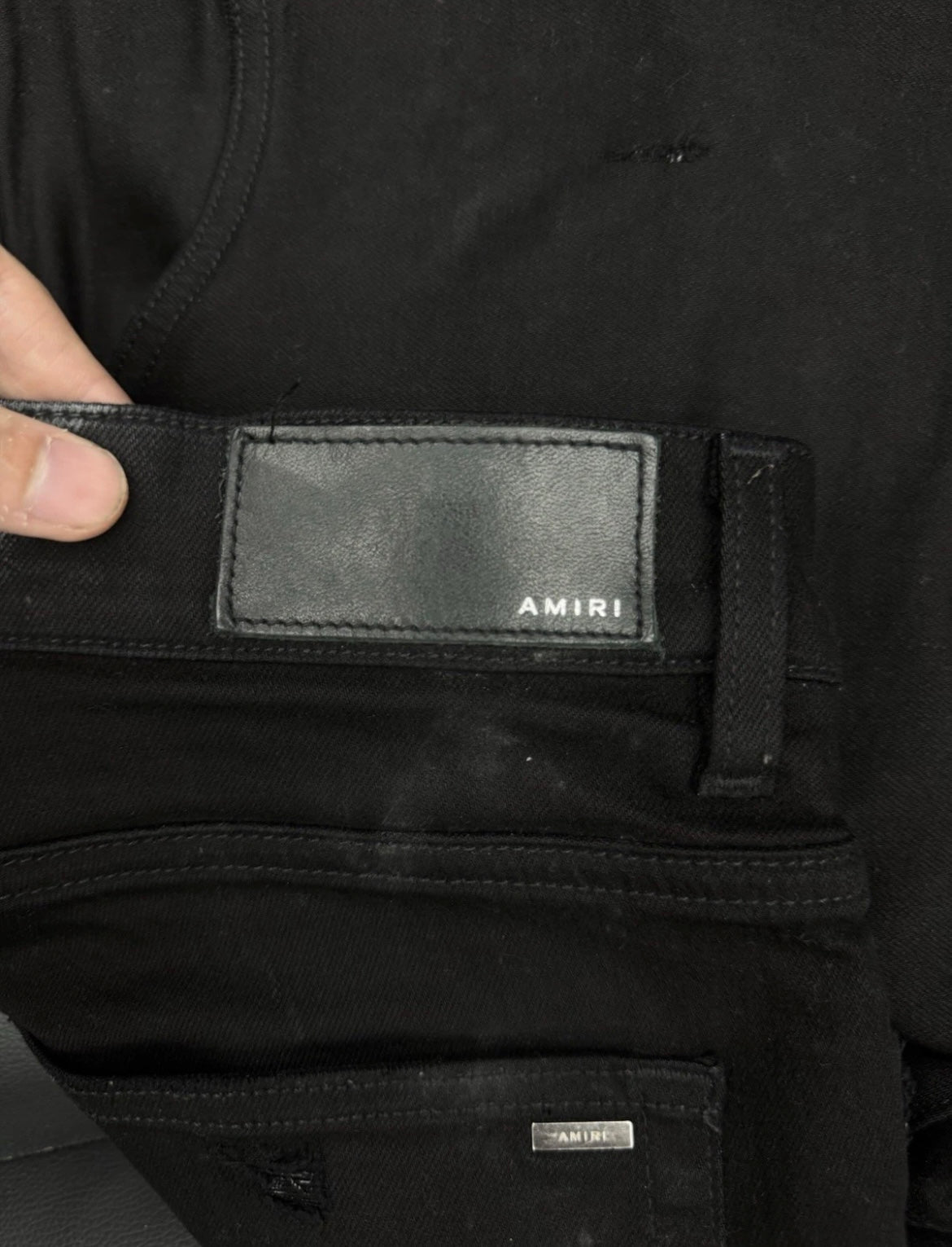 Amiri Jeans Black Brown MX1 Quick Shipping