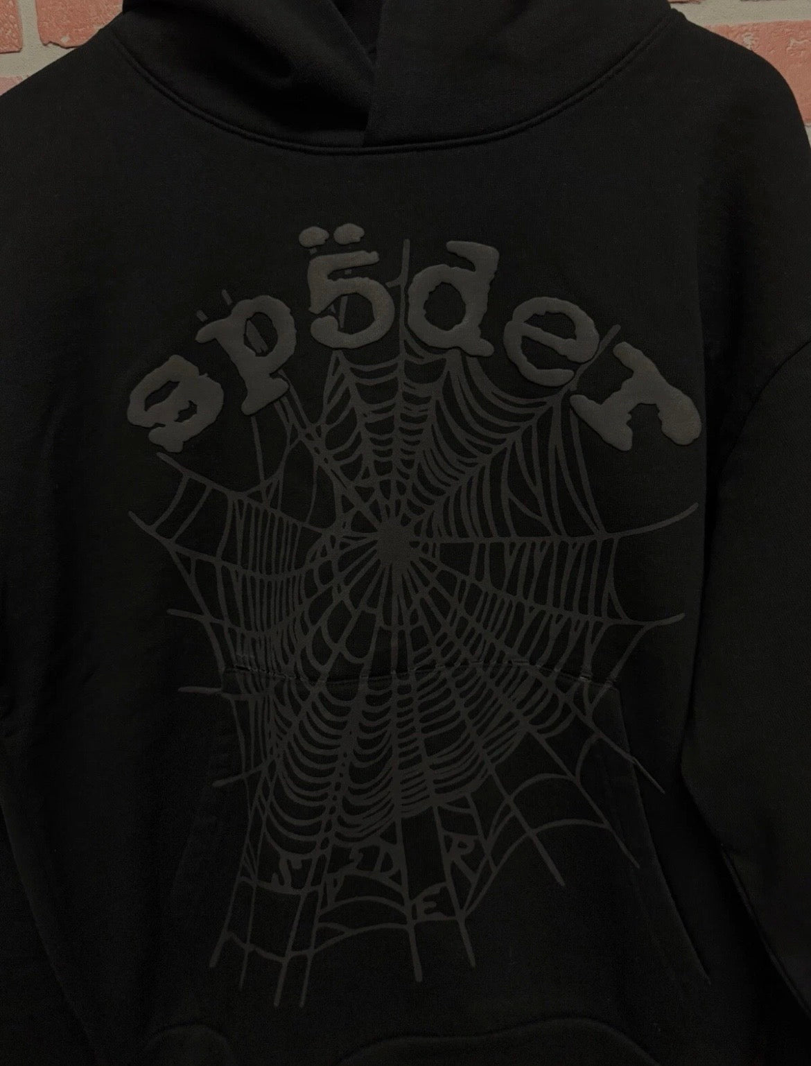 Spider Worldwide × Young Thug BLACK Sp5der Hoodie