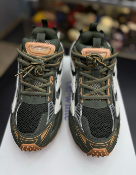 OFF-WHITE Be Right Back Sneaker Green