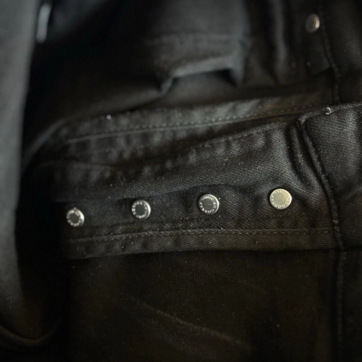 Amiri Black Angel Logo Jeans