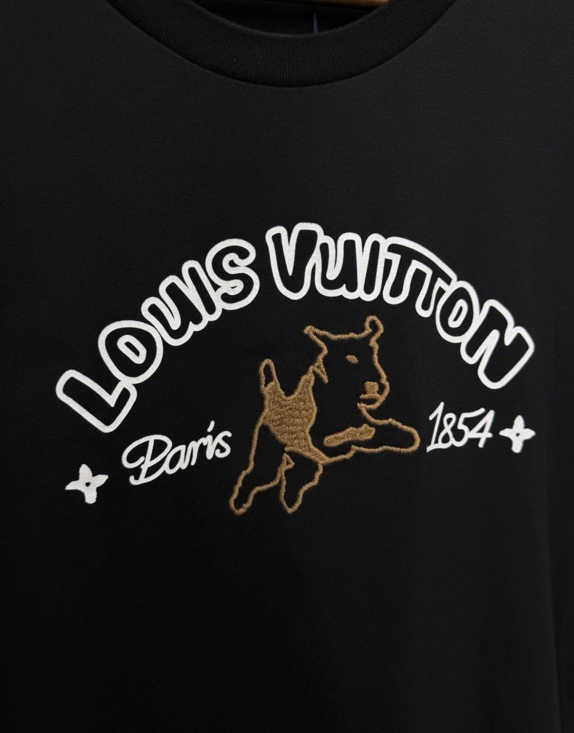 Louis Vuitton T-Shirt LV Tee Cotton Black
