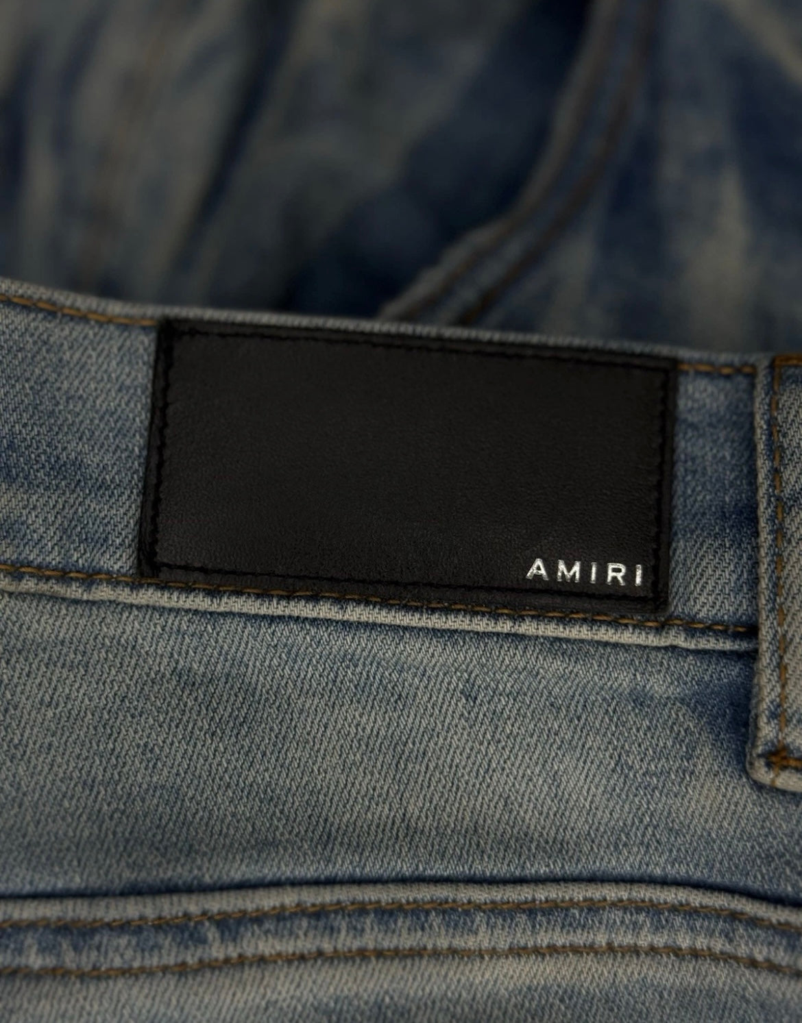 Amiri Blue Jeans Pink MX1