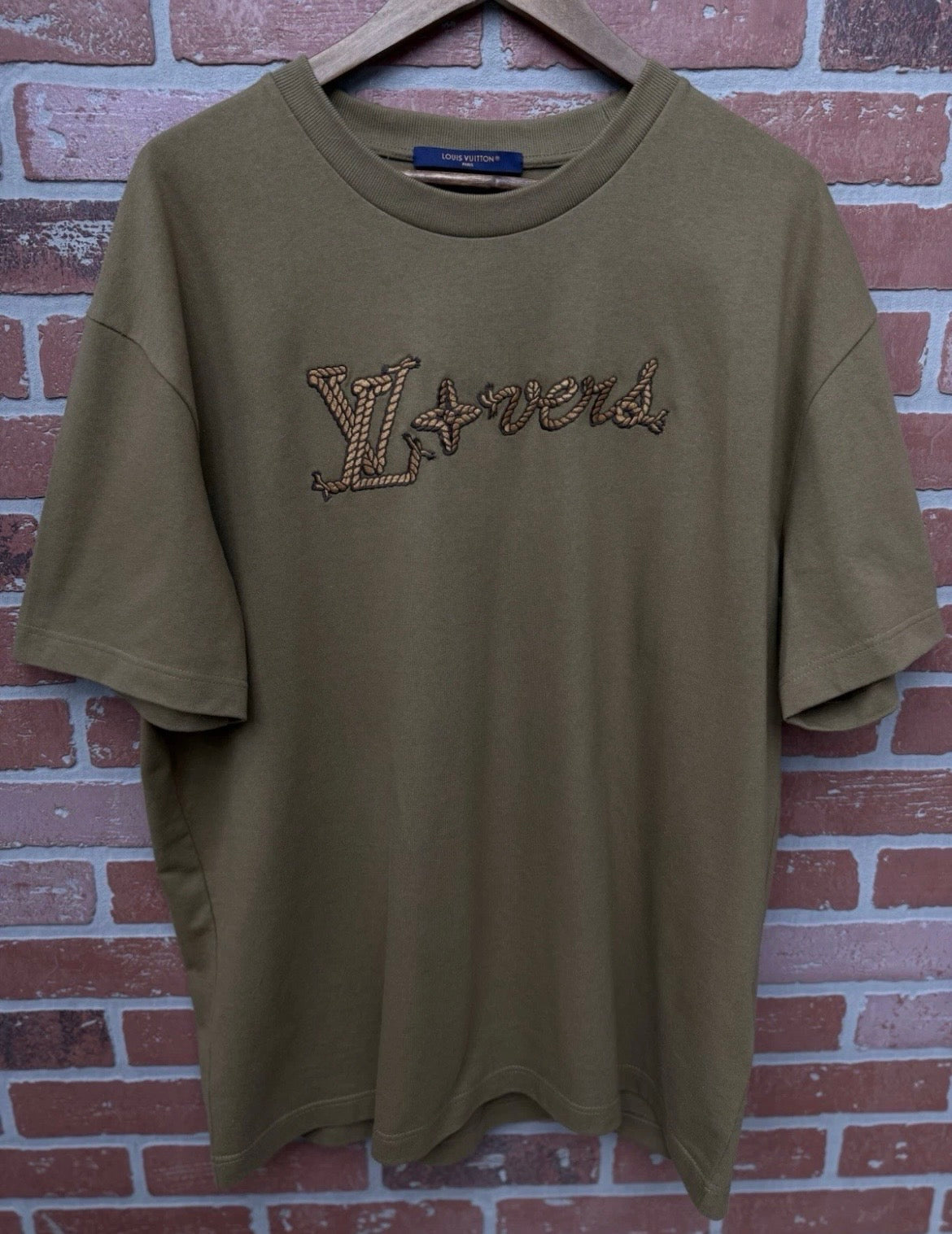 Louis Vuitton T-Shirt LV Tee Cotton Brown