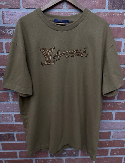 Louis Vuitton T-Shirt LV Tee Cotton Brown