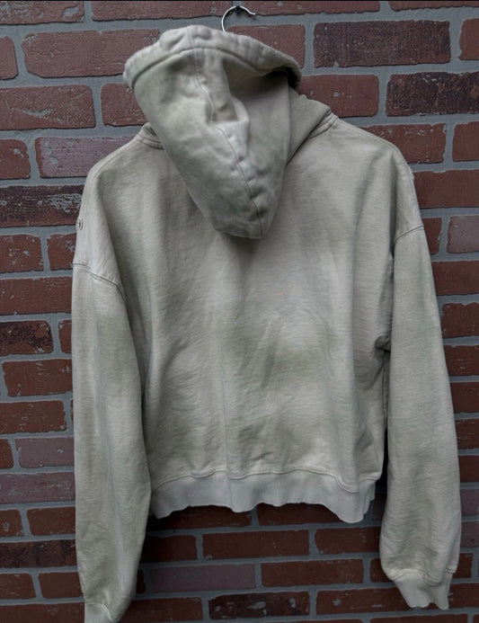 Vale Green Pull Over Hoodie Tan Tiger Valley Vale Forever RARE