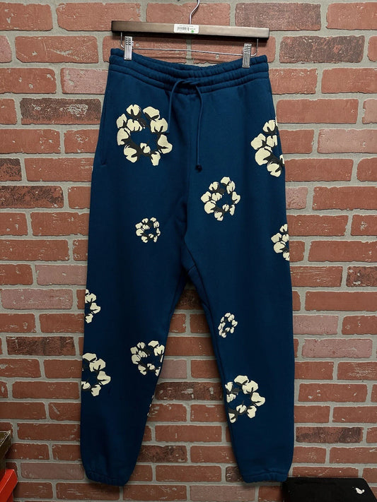 Denim Tears x CPFM Cactus Tears Wreath Sweatpants Blue
