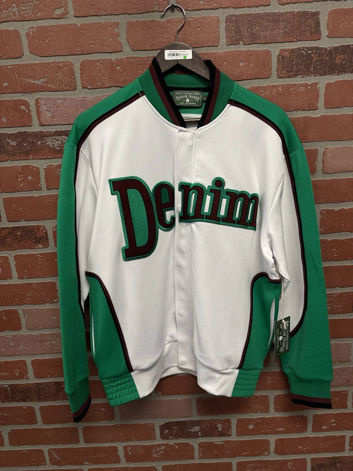 Denim Tears Track Jacket Geen White