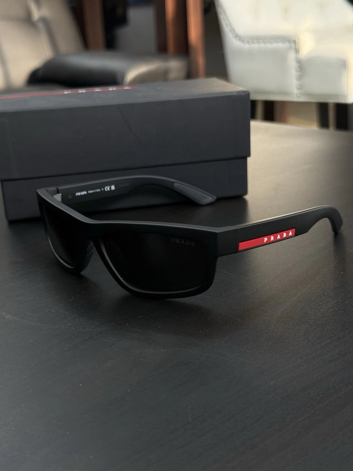 Prada Sunglasses Matt Black Men’s Glasses