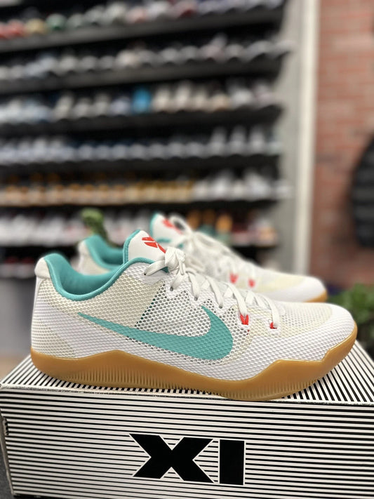 Nike Kobe 11 EM Low White Teal