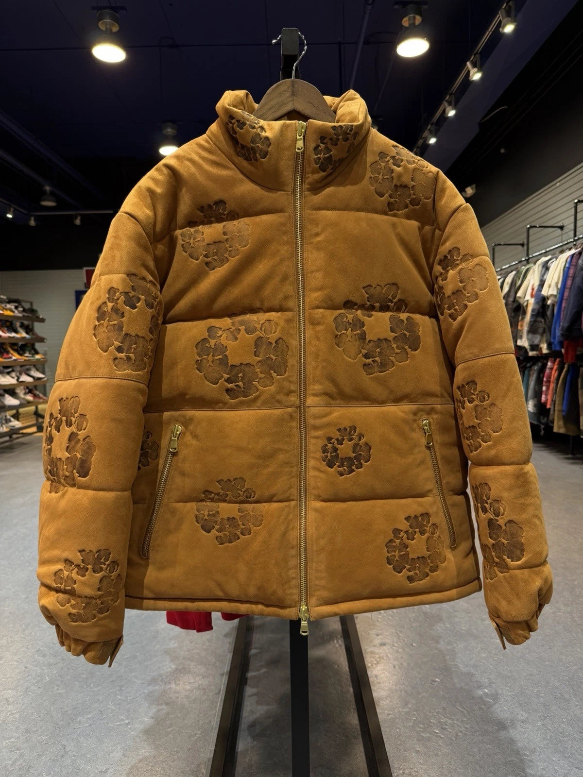 Denim Tears Brown Logo Jacket