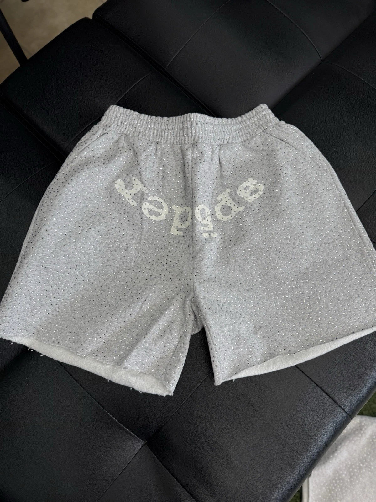 Spider Worldwide Sp5der Sweat Shorts Grey VVS