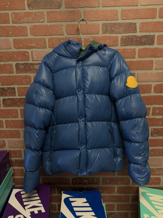 Moncler Suginami Giubbotti Blue Green