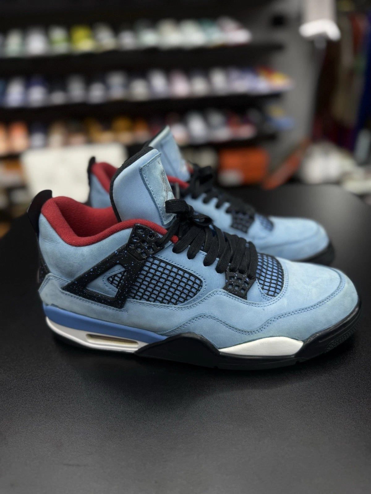 Air Jordan 4 Retro Travis Scott Cactus Jack Blue