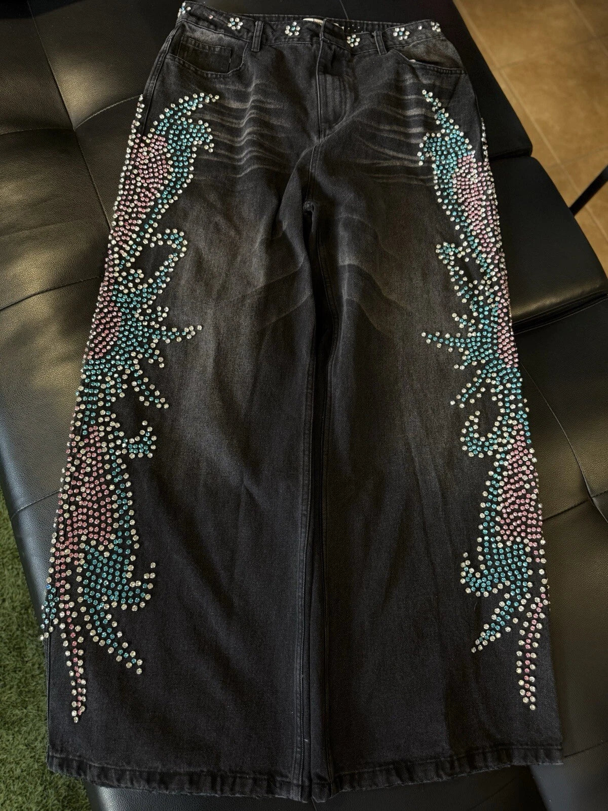 Vale Forever Crystal Black Jeans