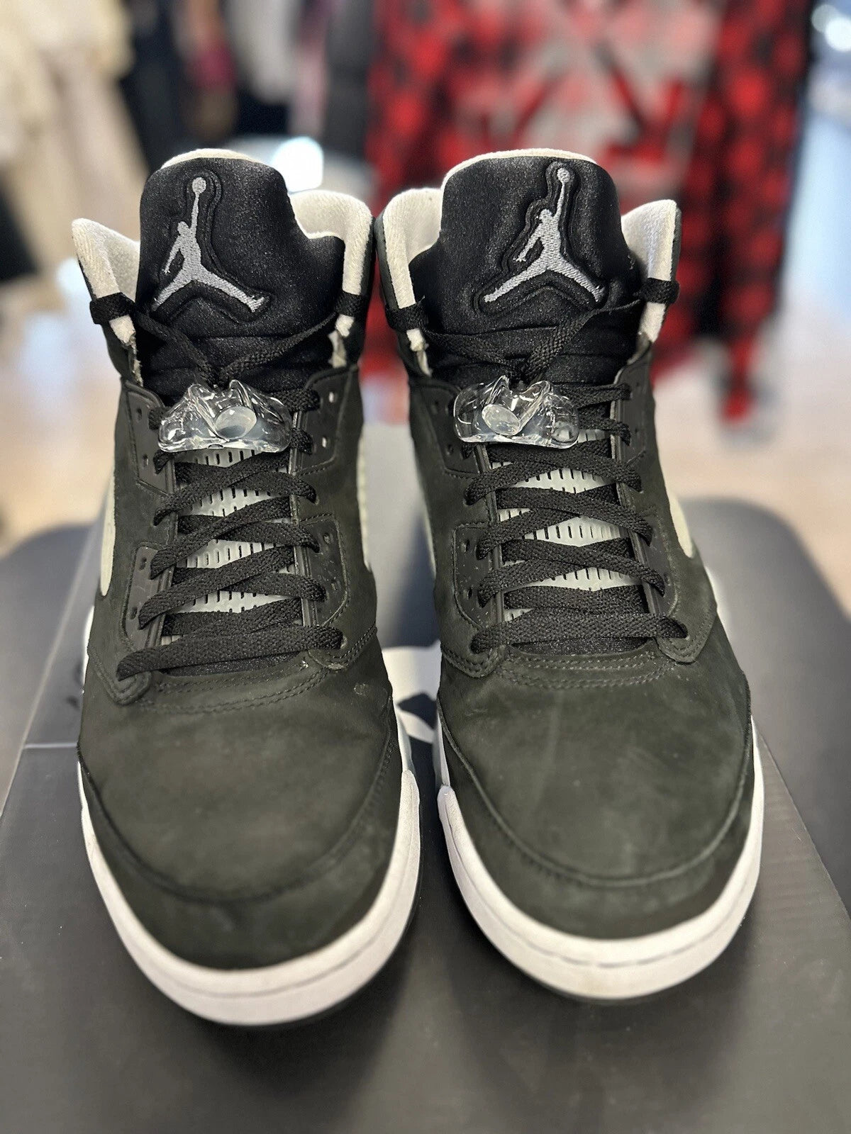 Air Jordan 5 Retro Moonlight Oreo Black Sneakers