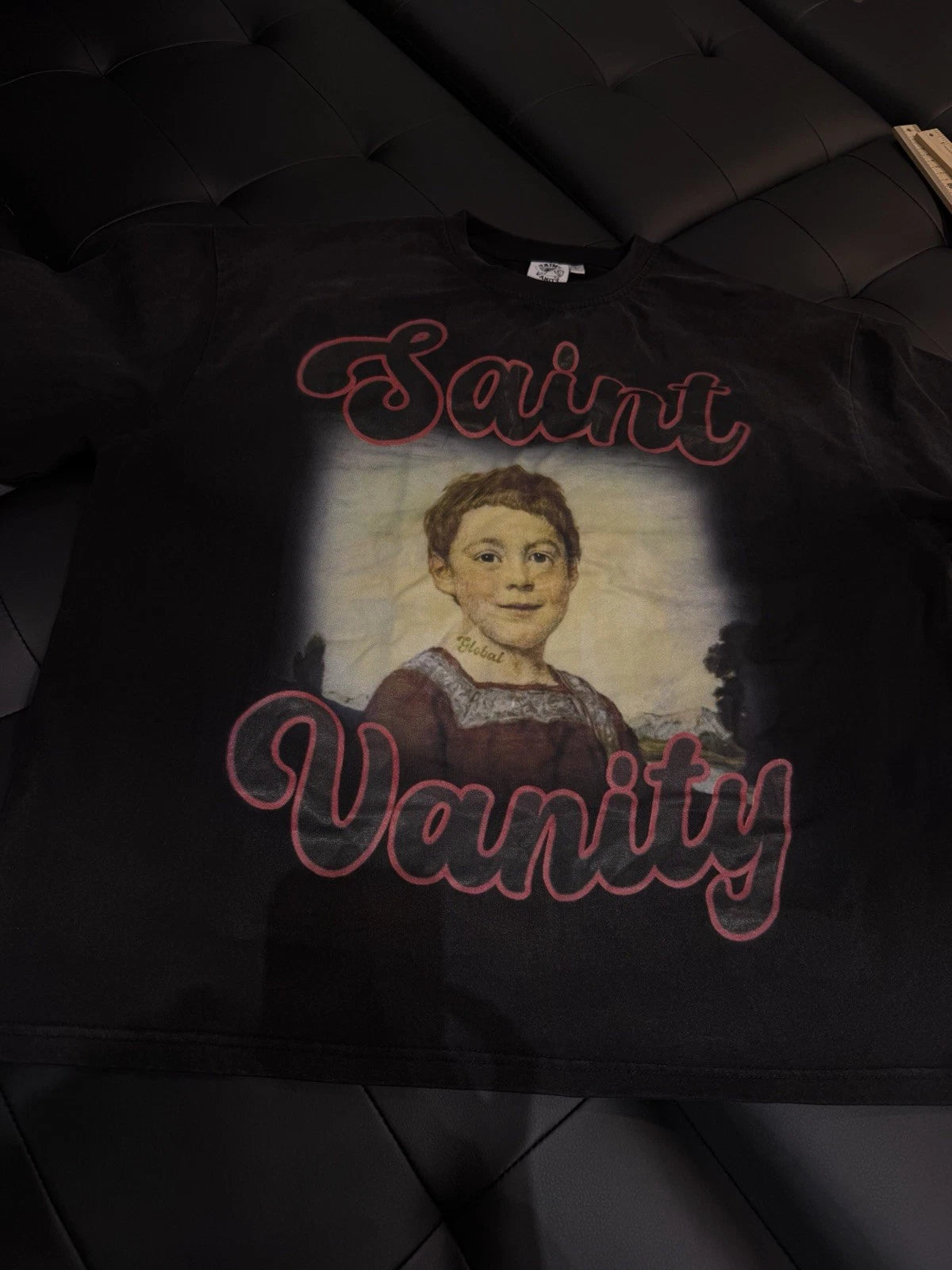 Saint Vanity T-shirt Black/Red