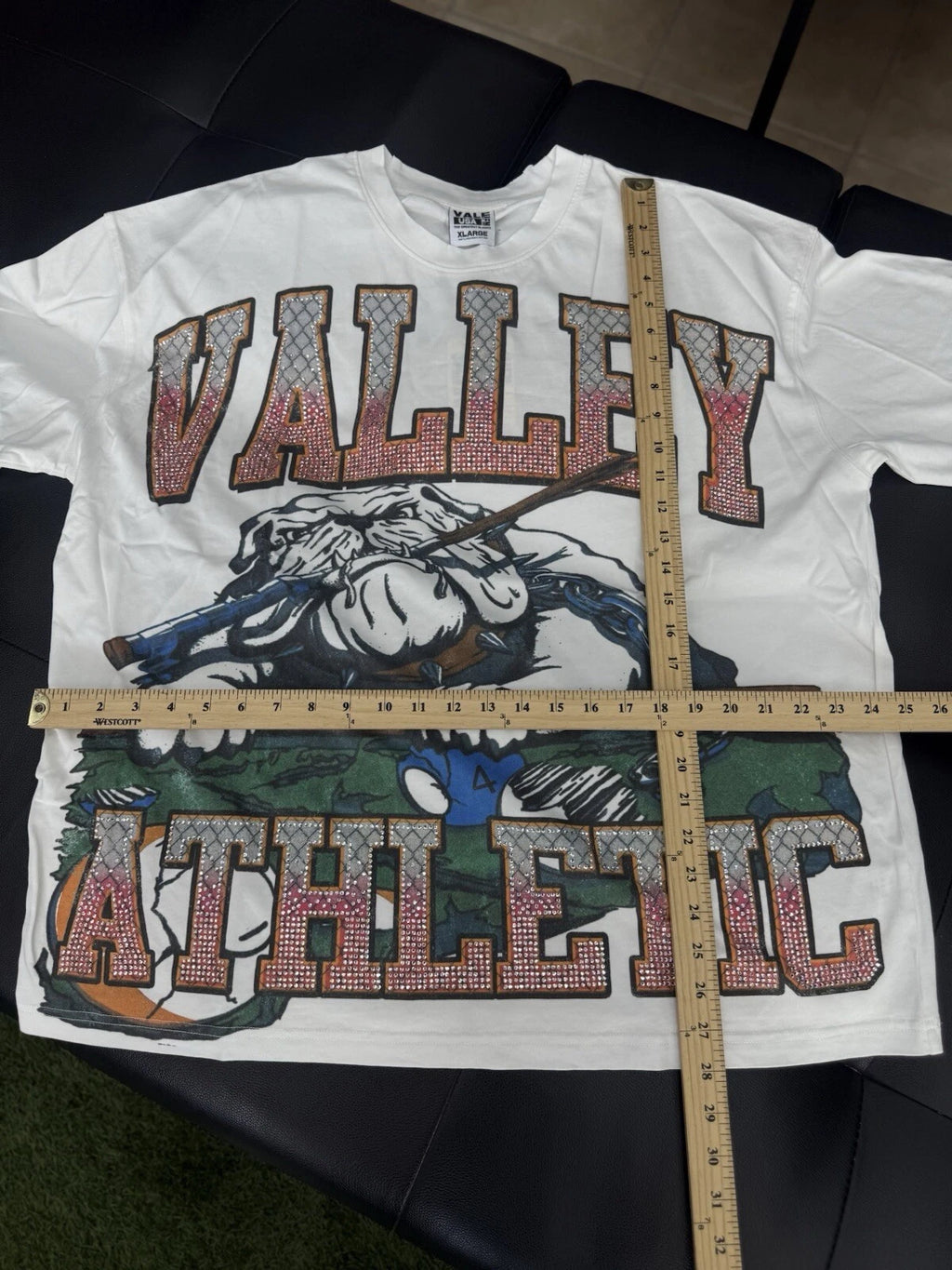 Vale Forever Bulldog Bling Tee