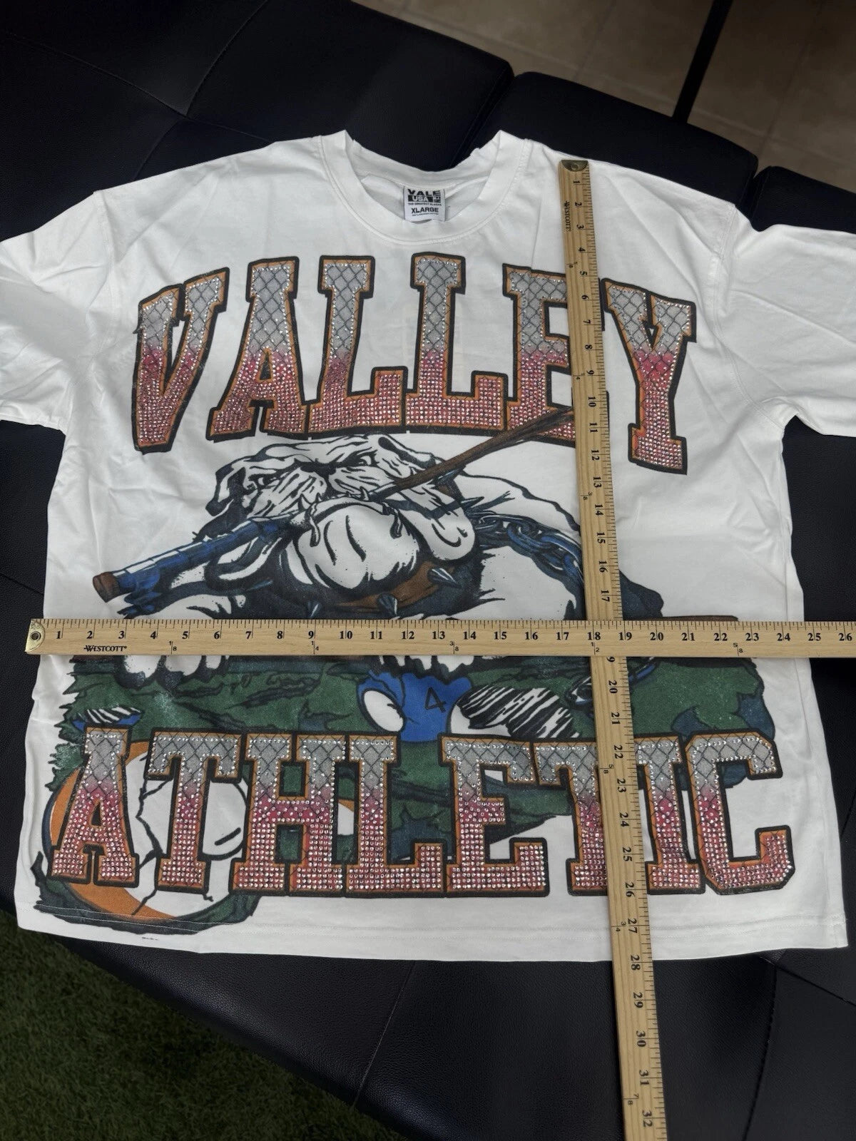 Vale Forever Bulldog Bling Tee