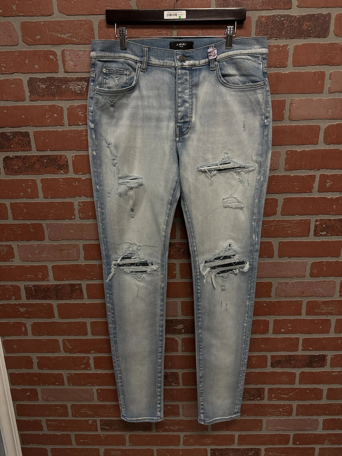 Amiri MX1 Patch Black Bandanna Patch