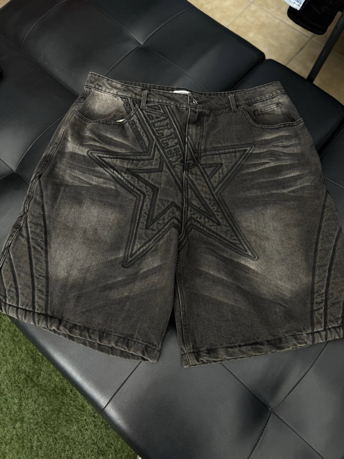 Vale Lives Forever Demin Jorts Shorts