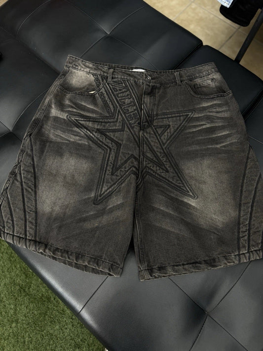 Vale Lives Forever Demin Jorts Shorts