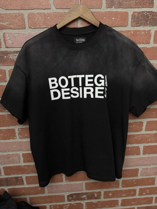 Bottega Desires Basic Logo Tee Size