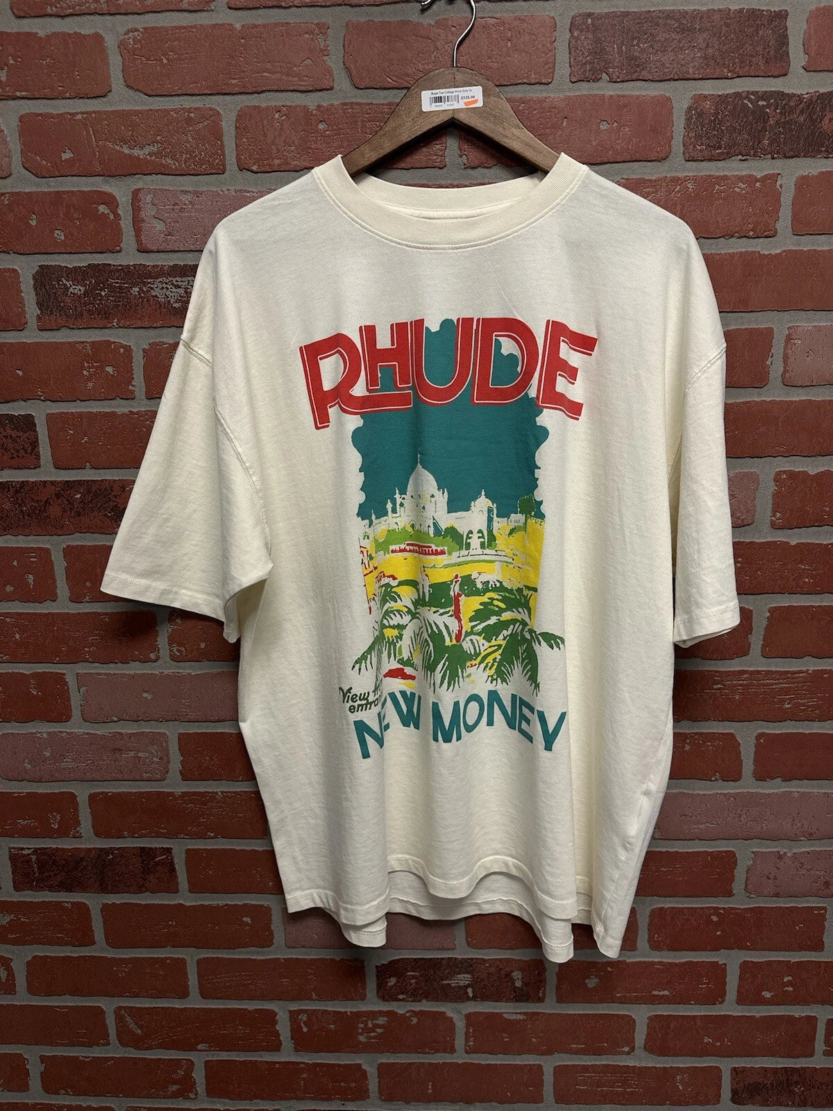 Rhude T Shirt Men Rhude “New Money” T Shirt