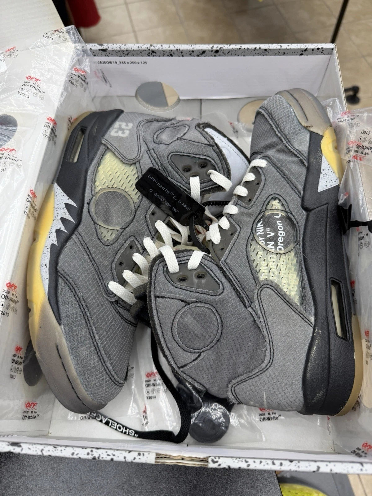 Air Jordan 5 Off-White “Muslin”